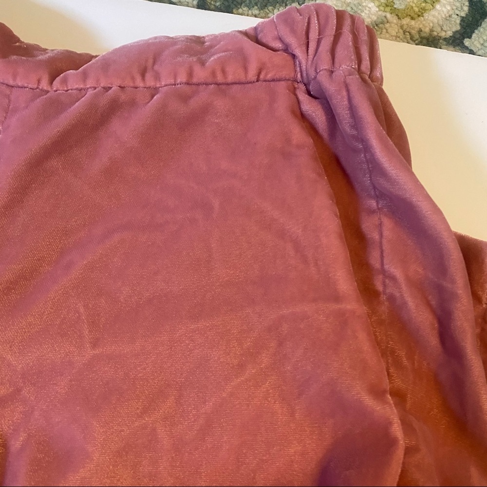 J. Crew Pink Velvet Pants - Picture 5 of 5